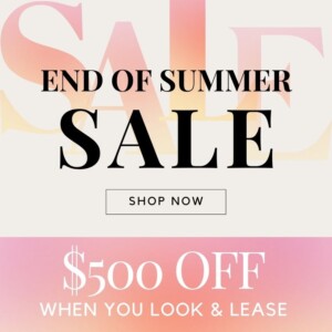 $500 off when you look and lease
