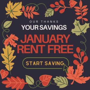 january rent free